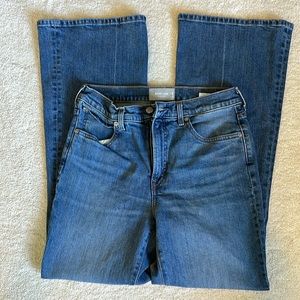 Everlane high rise flare. Size: 28. Color: blue. EUC. Worn once. SF home